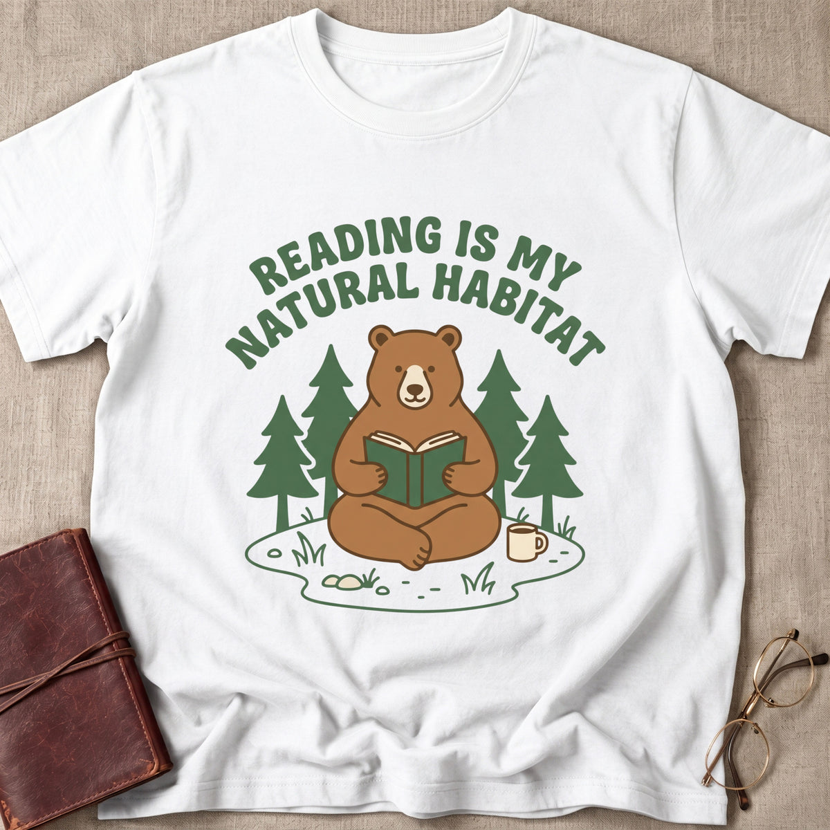 Reading Is My Natural Habitat T-Shirt