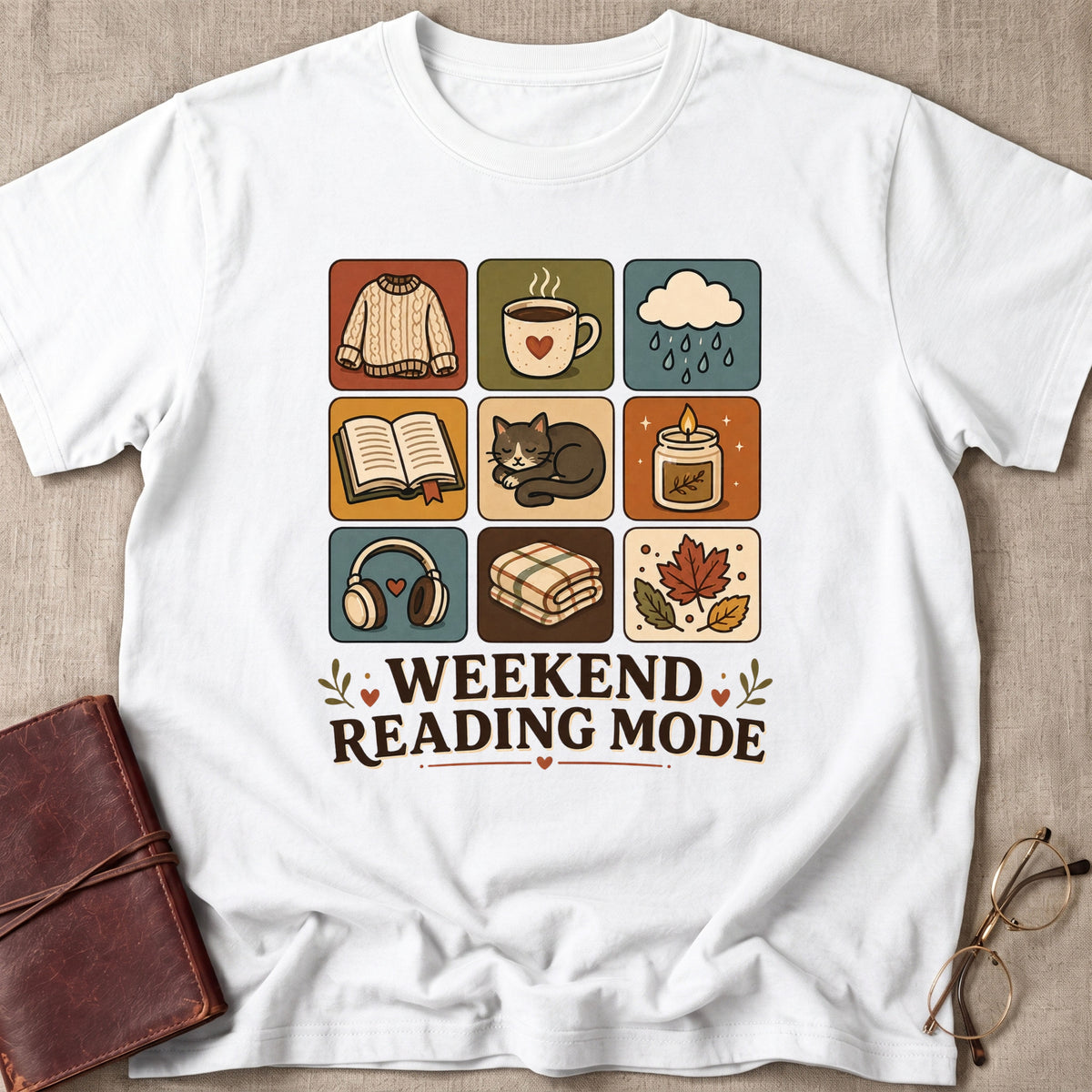 Weekend Reading Mode T-Shirt