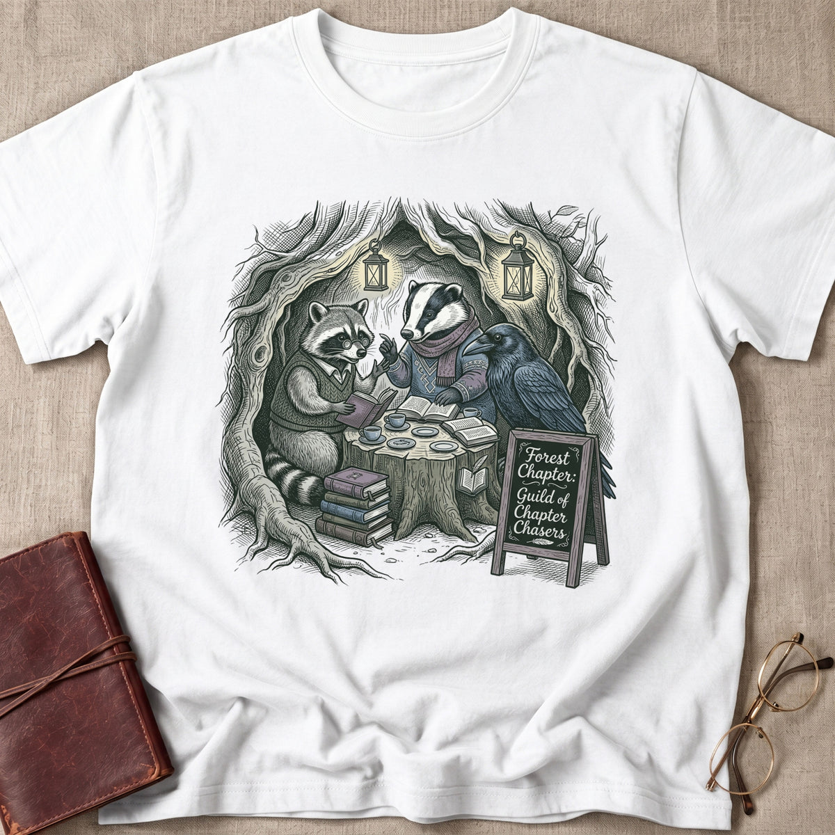 Forest Chapter | Guild of Chapter Chasers T-Shirt