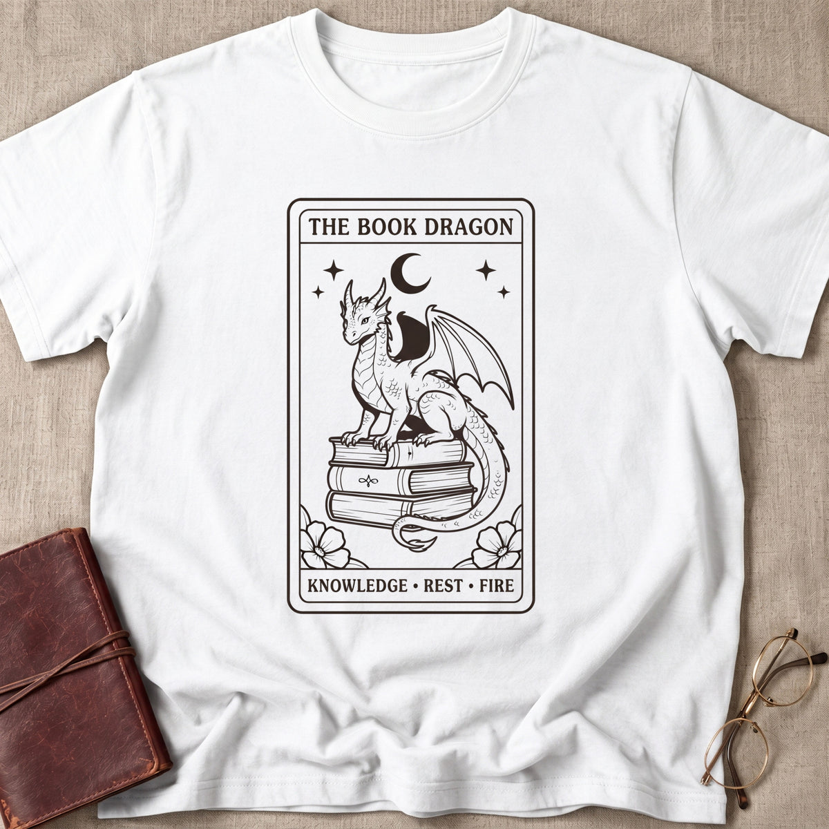 The Book Dragon T-Shirt